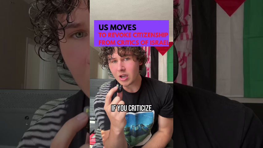 US Moves To Take Away Citizenship From Critics Of Israel #yourfavorit...